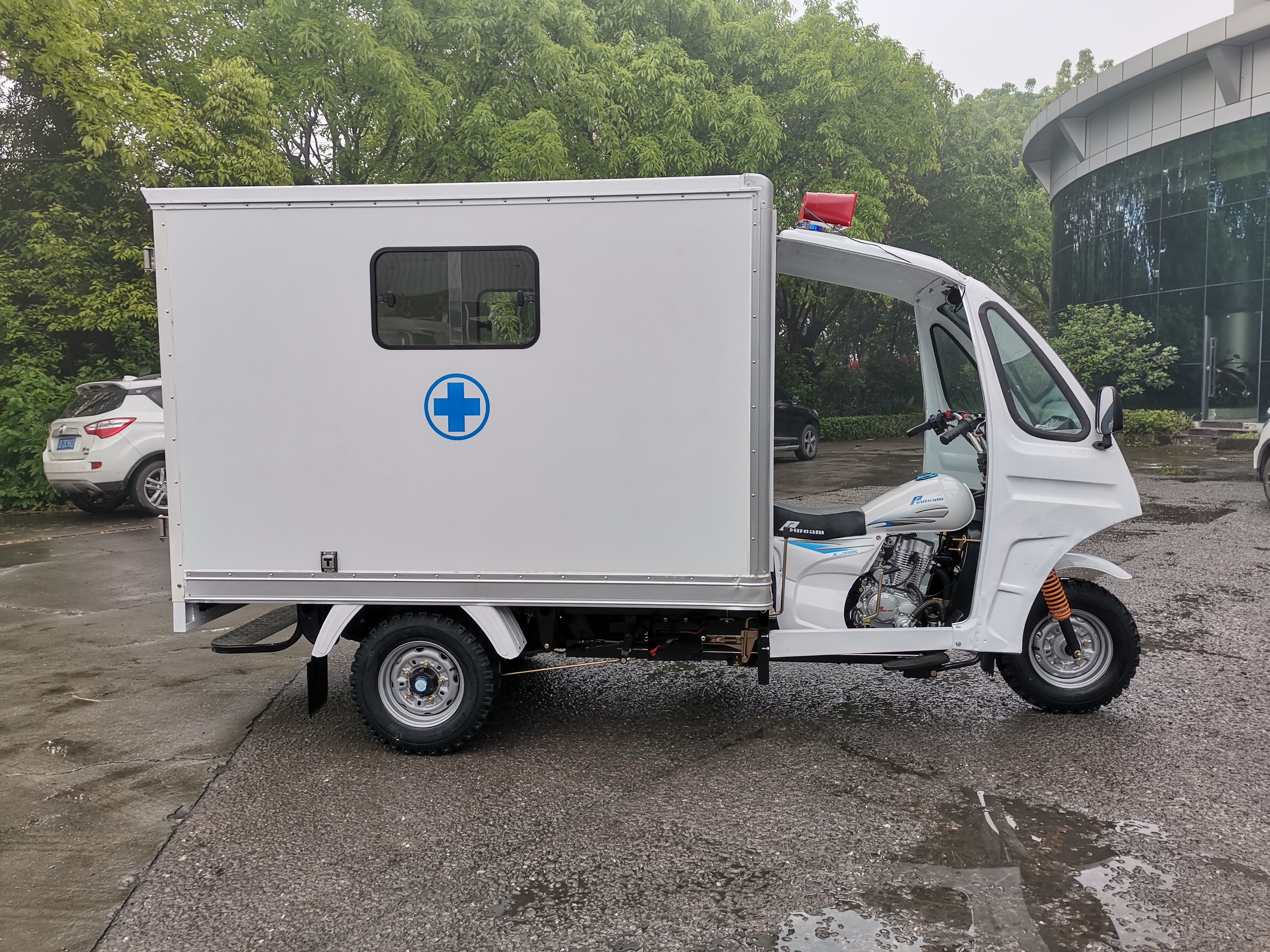Ambulances de 3 ruedas para eventos deportivos.