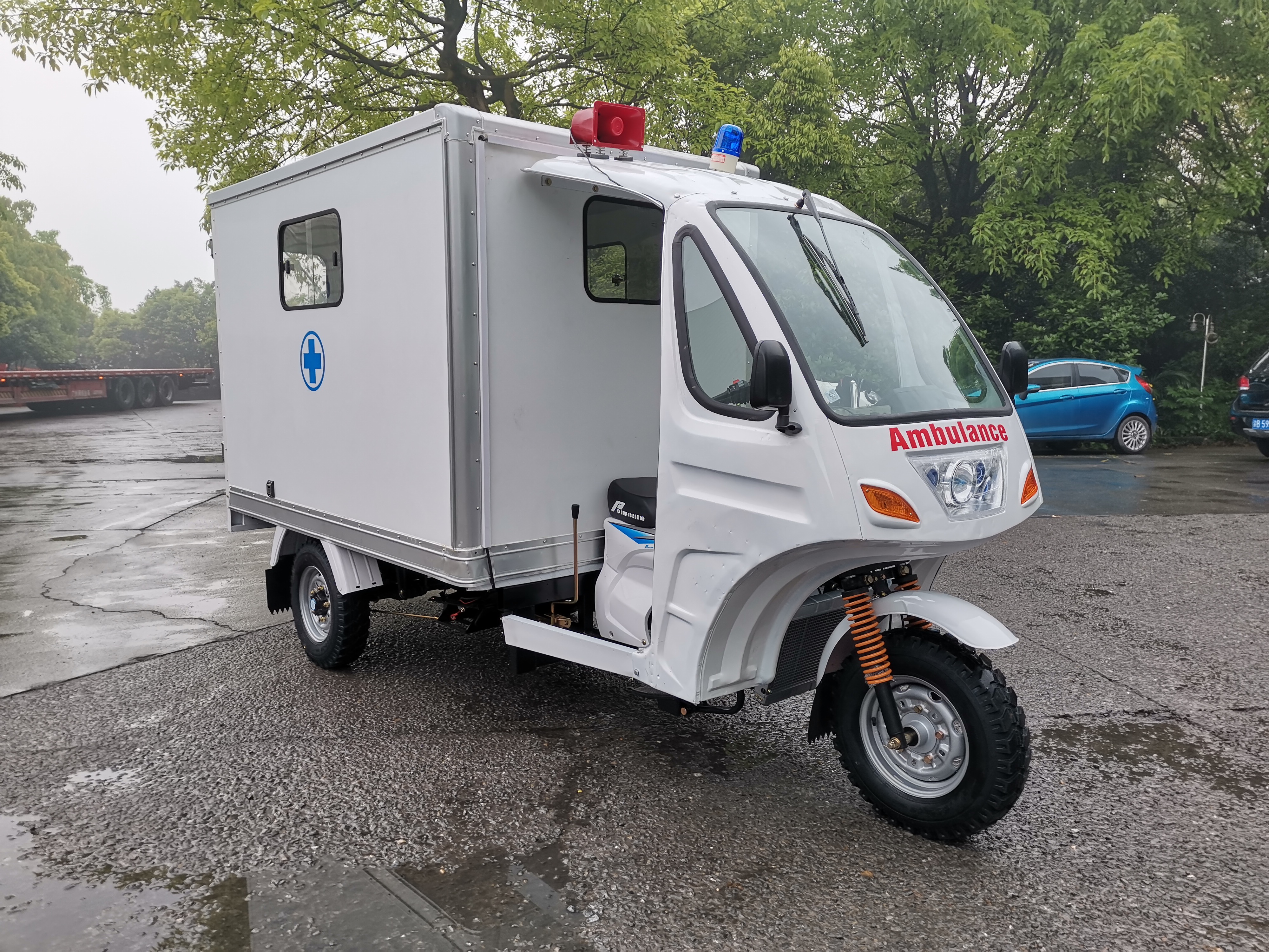China Triciclo Ambulancia