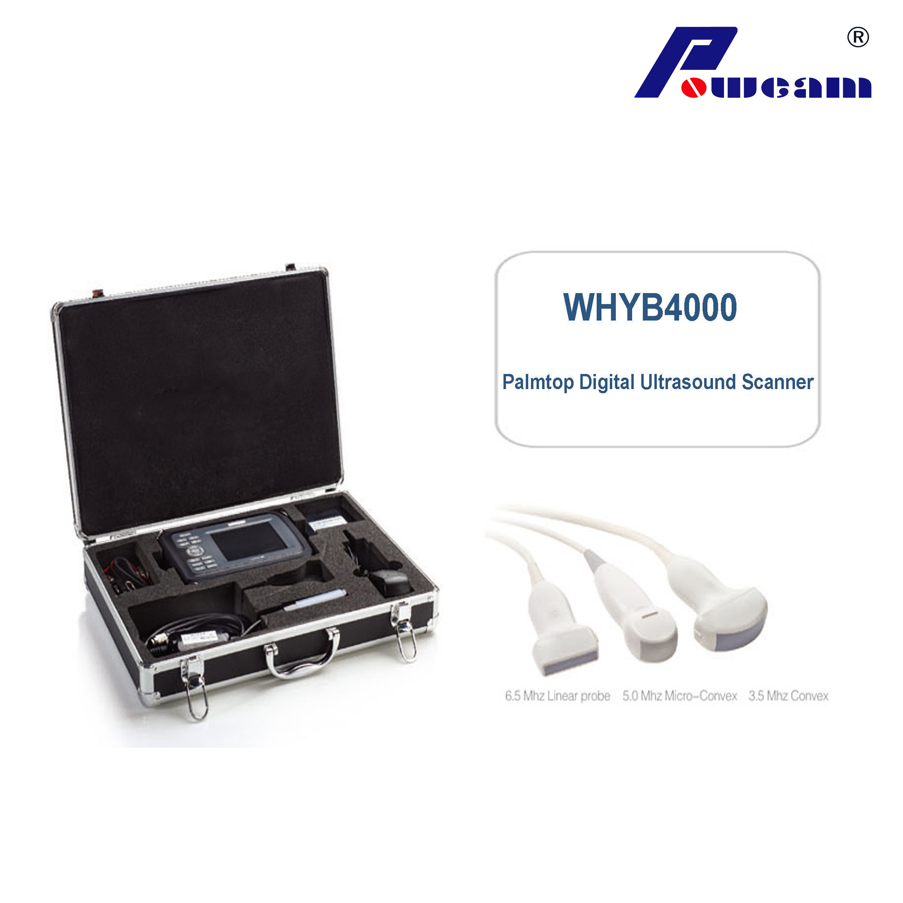 Escáner de ultrasonido de mano hospitalario (WHYB4000)